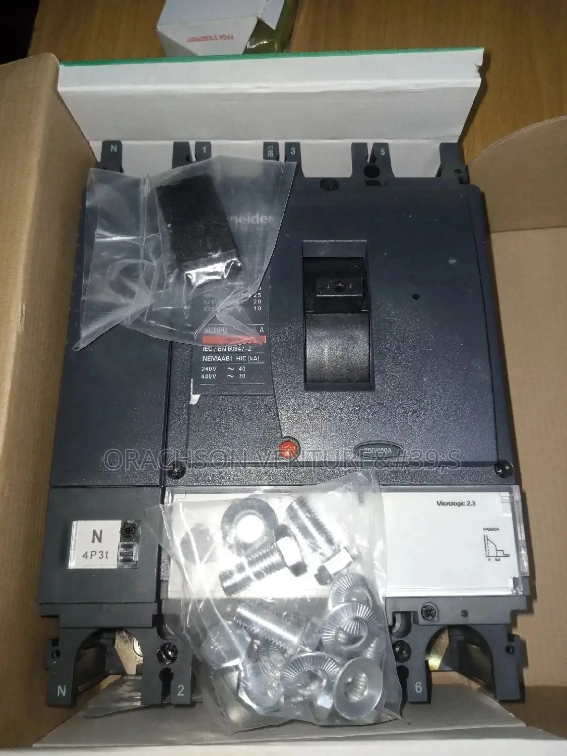 630amps 4pole McCb