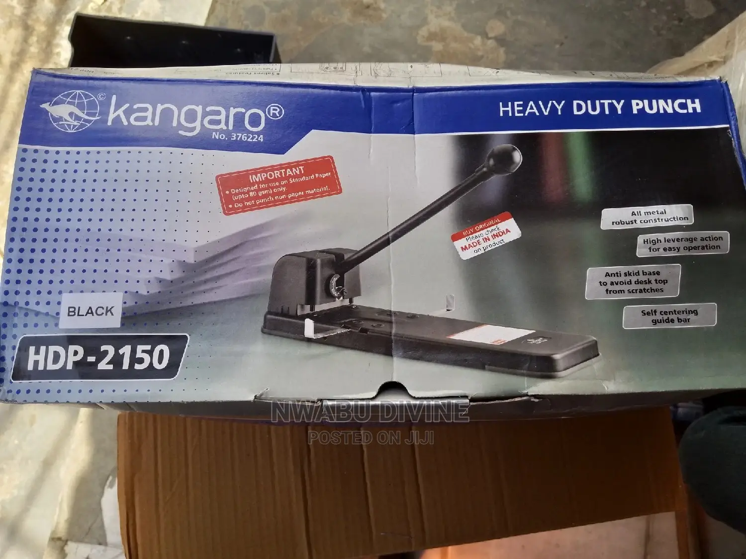 Kangaro Heavy Duty Industrial Punch/Perforator Hdp2150