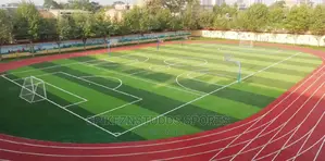 Football Pitch Tartan Track Construction