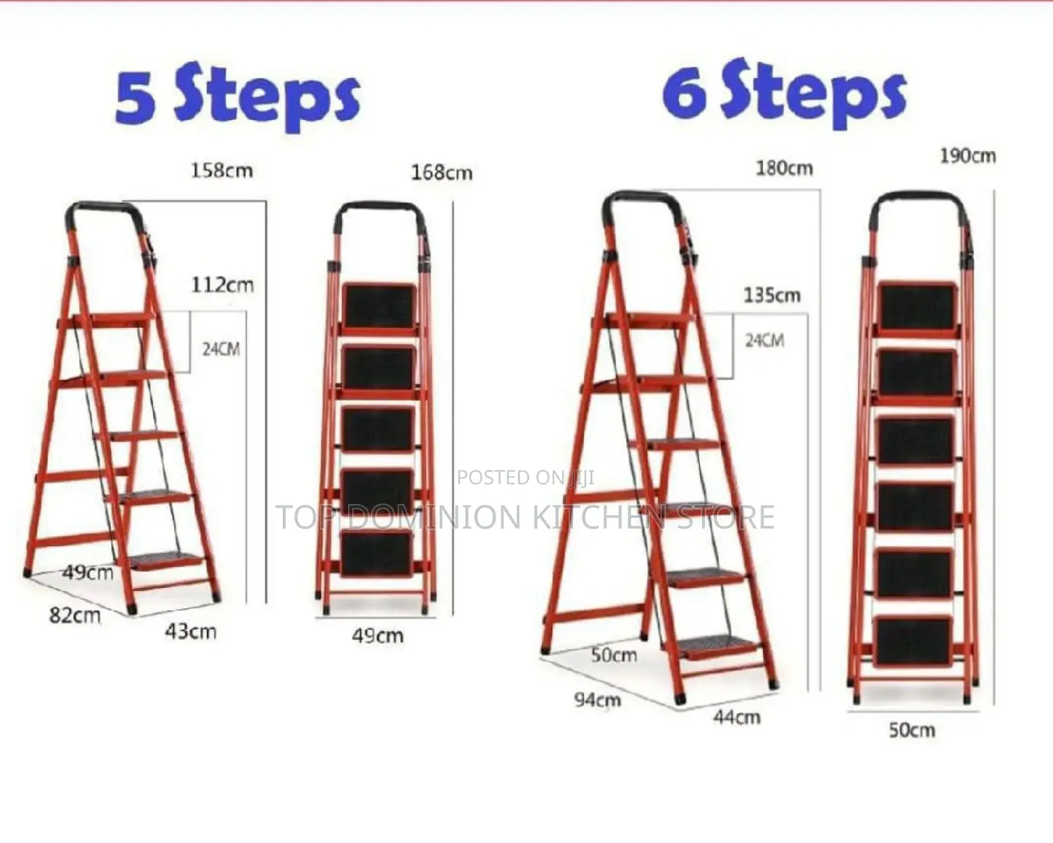 5 Step Multi-Use Step Ladder
