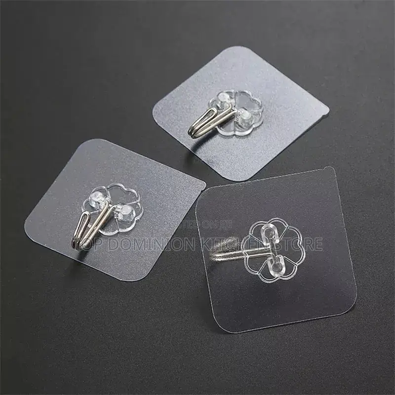 Transparent Hook(12pcs in Pack)