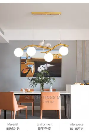 Nordic Style Bird Simple Modern Dining Room Lamp.