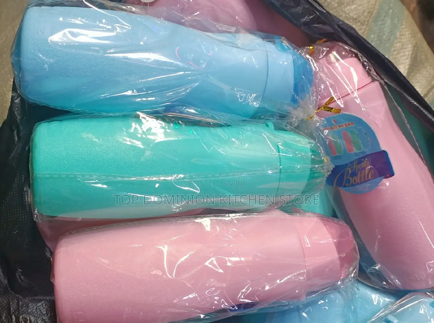 Quality Straw Water Bottle (50pcs)