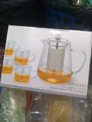 Tea /Coffee Pot With 4 Cups