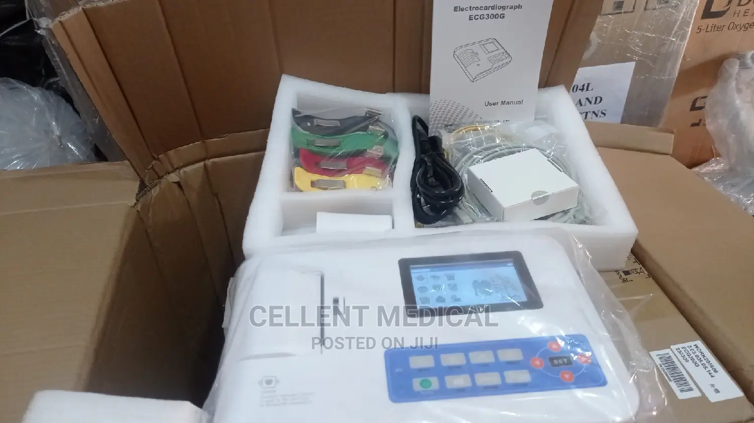 Contec Ecg Machine 3channels