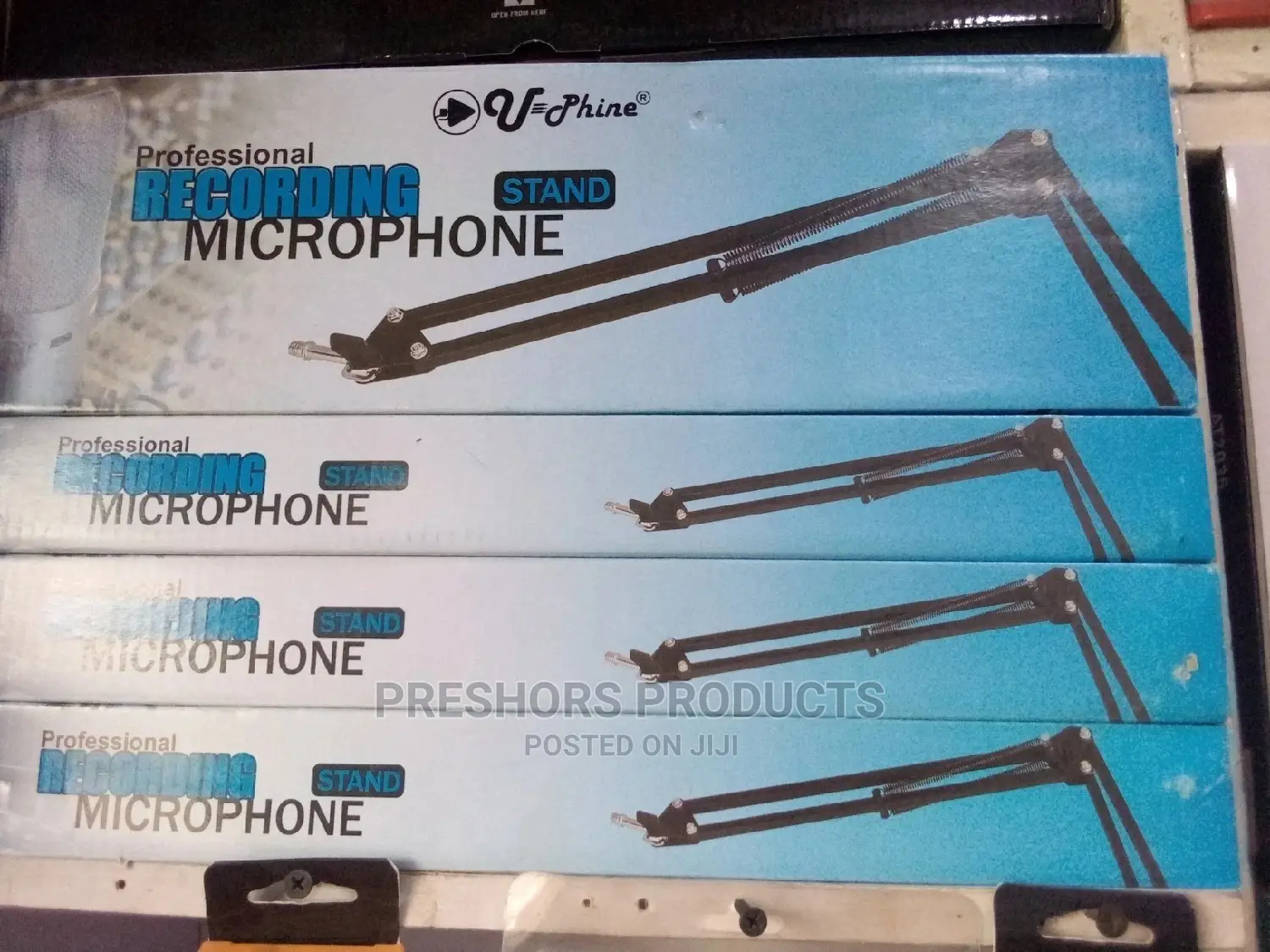Adjustable Microphone Desk Stand