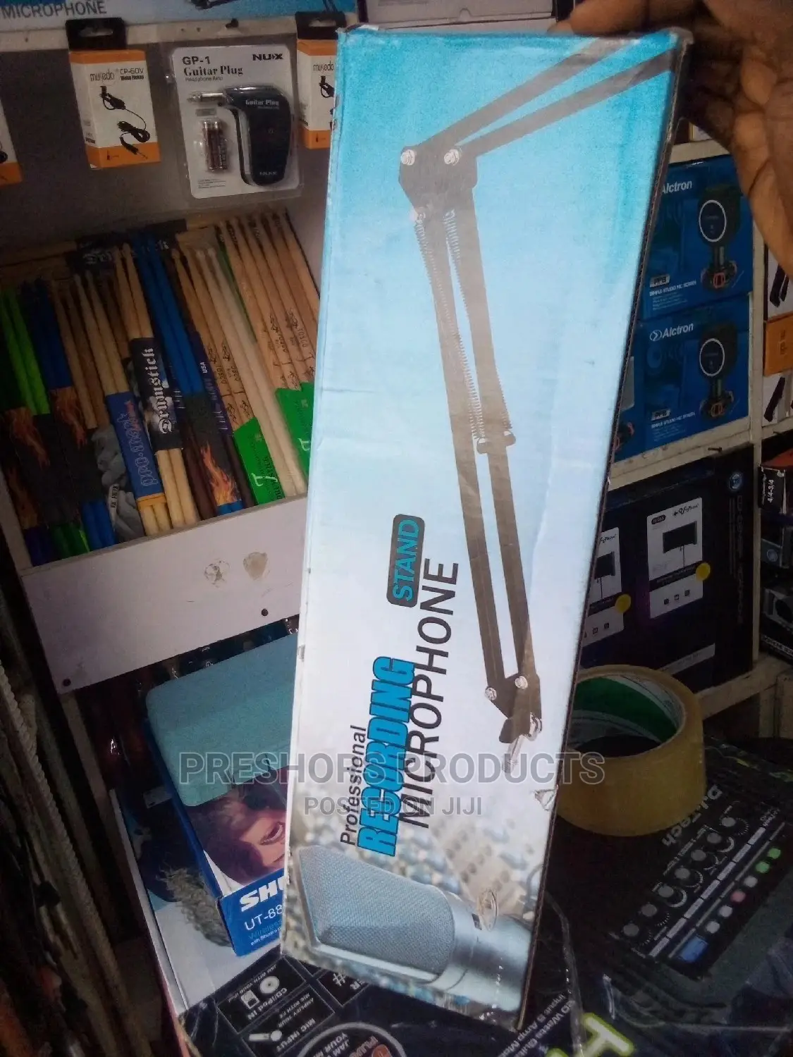 Adjustable Microphone Desk Stand