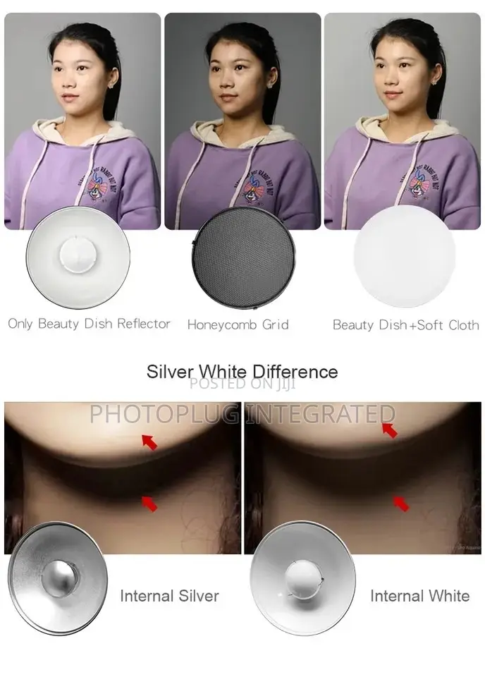Beauty Dish 55cm for Flash Light