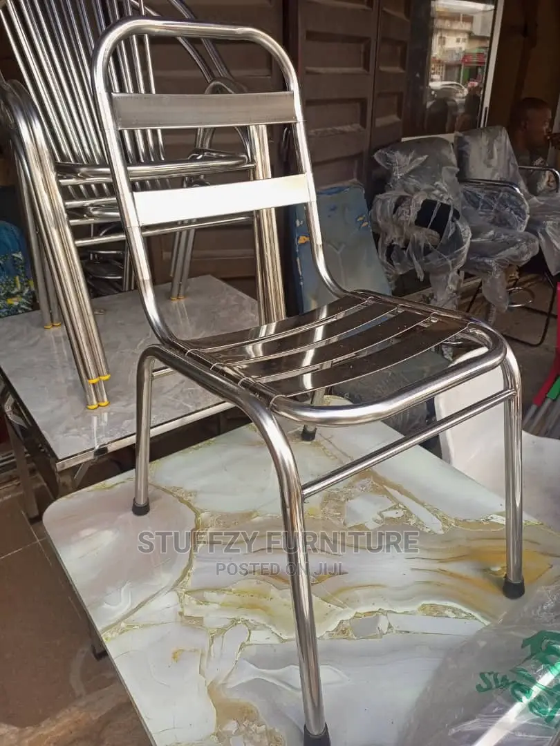 Stuffzy Stainless Restaurant Chairs