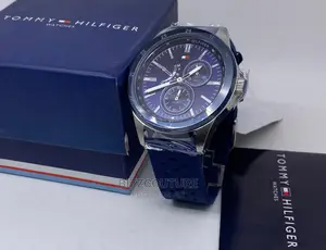 Original TOMMY HILFIGER Rubber Strap Available in Store