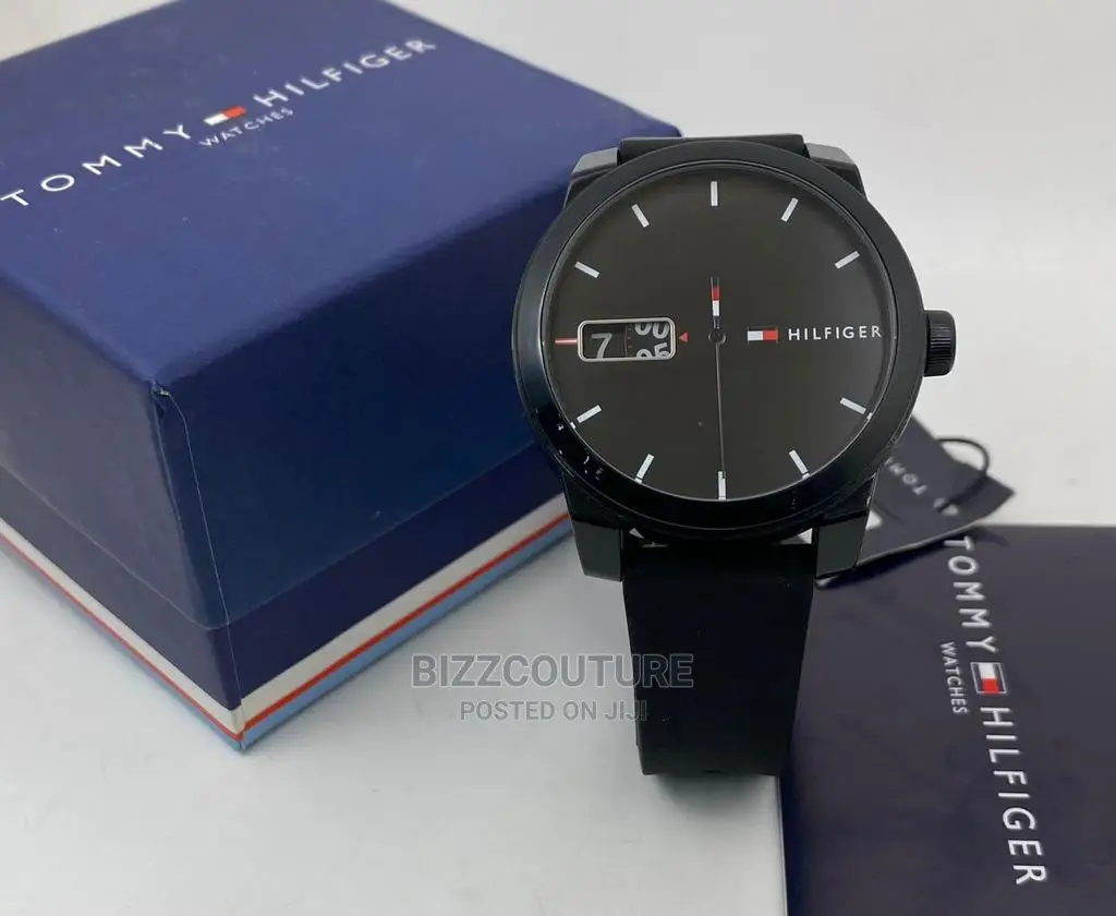 Original TOMMY HILFIGER Rubber Strap Available in Store