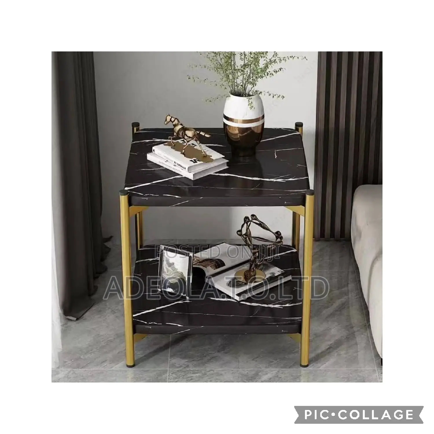 Square Shape Side Stool