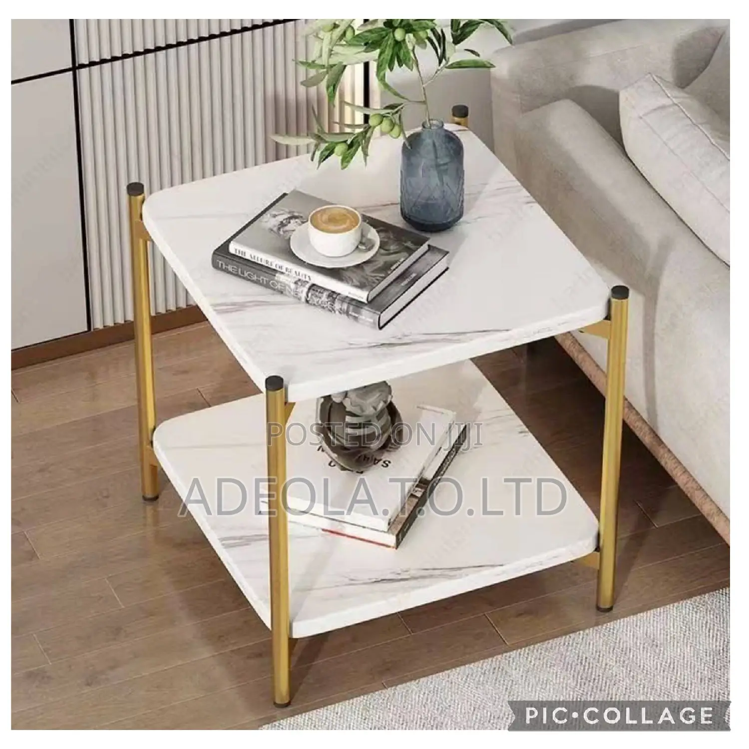 Square Shape Side Stool
