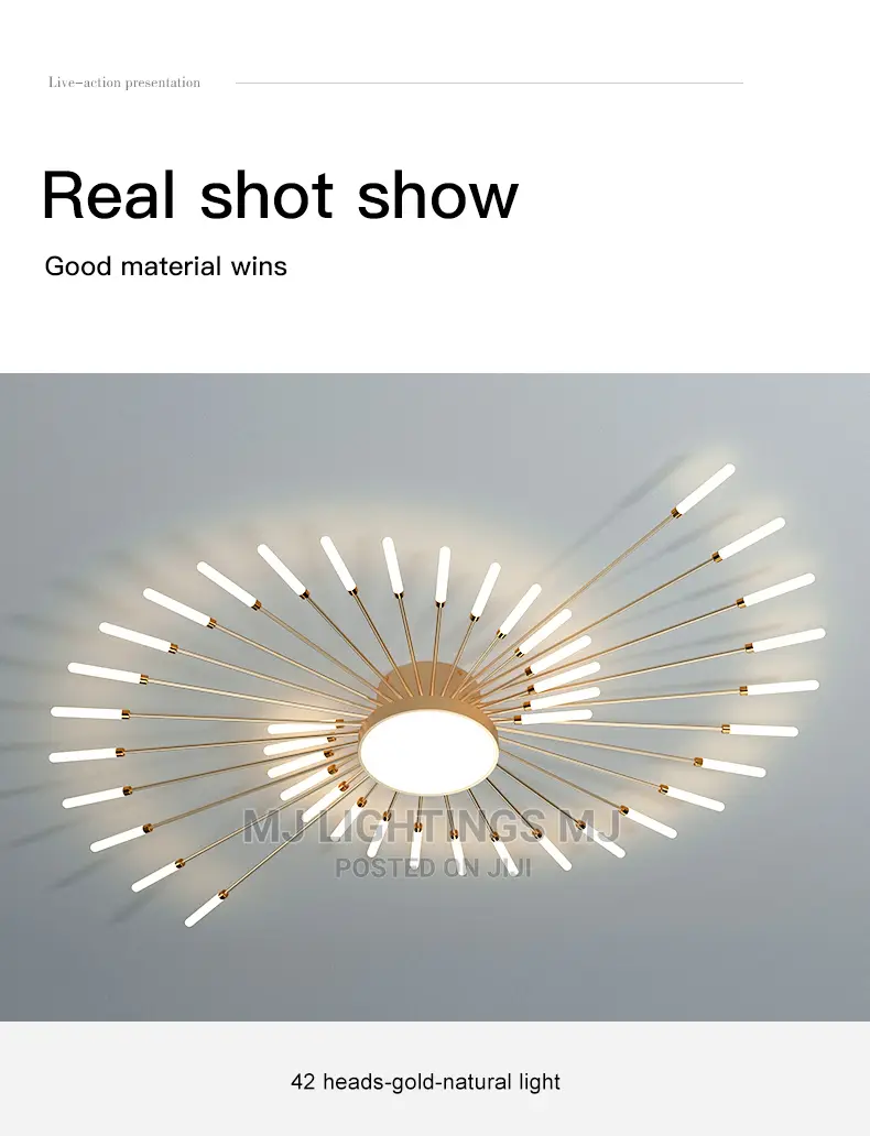 Scandinavian Style LED Chandelier Bedroom Ceiling Lamp.