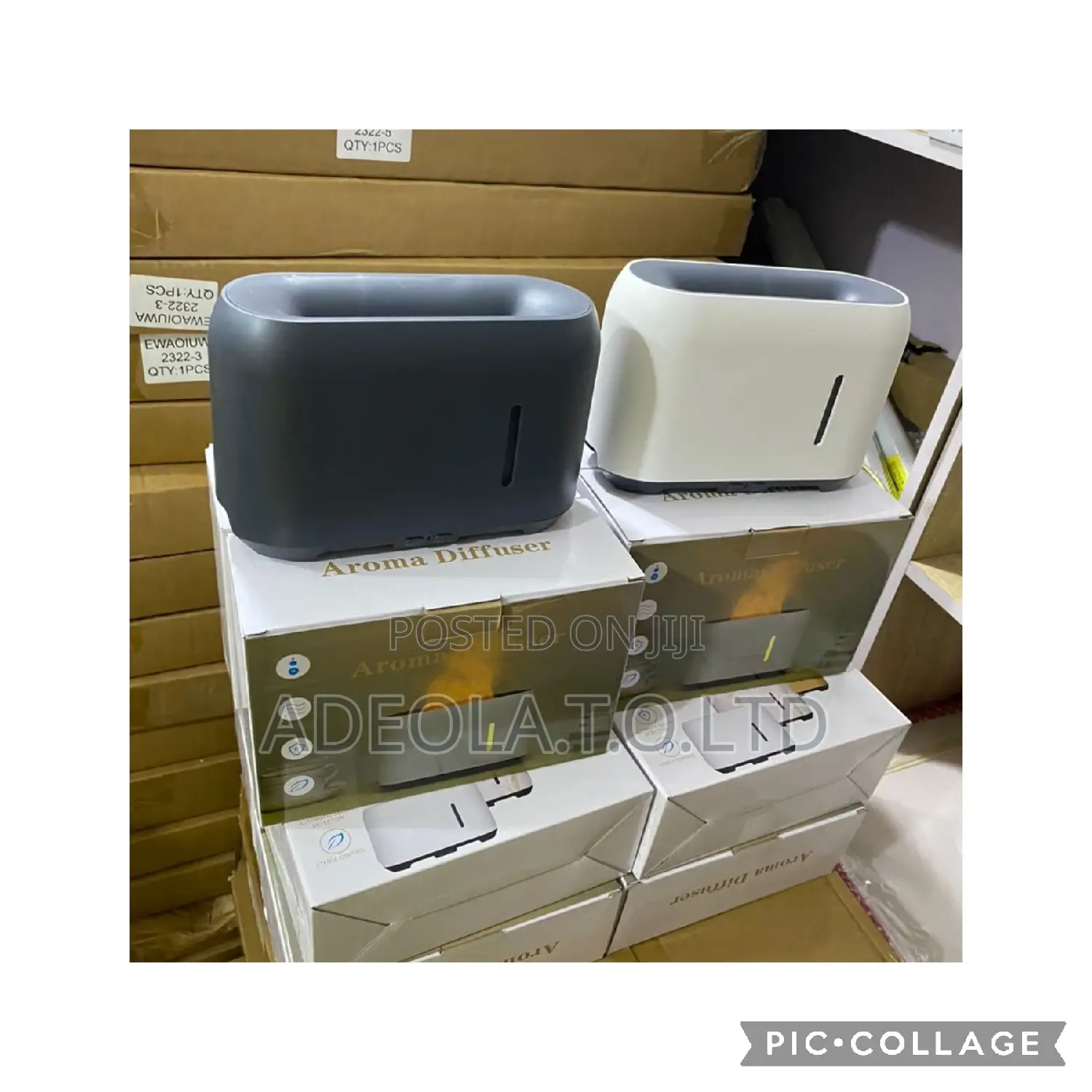 Aroma Diffuser With Flame