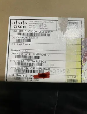 Cisco C921-4p 4 Port Integrated Desktop Router
