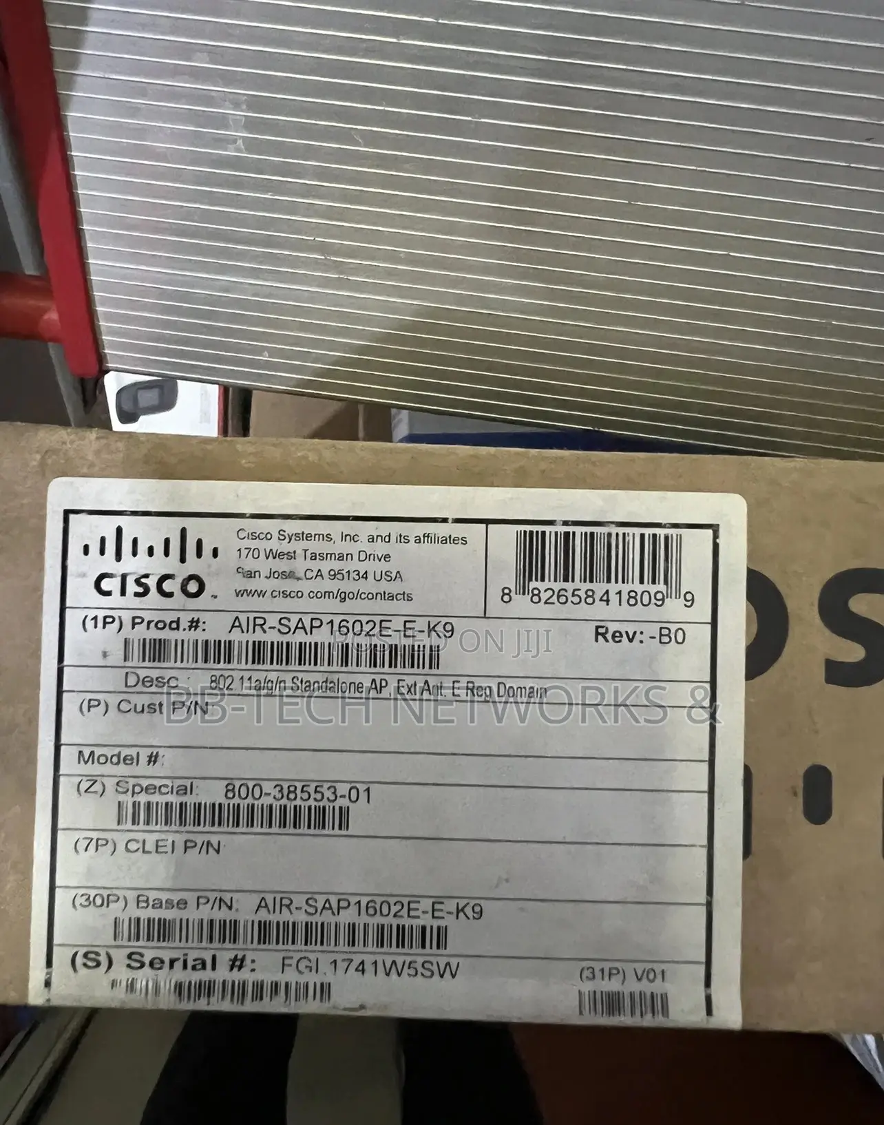 AIR-SAP1602I-E- Cisco Aironet 1600 Series Access Points