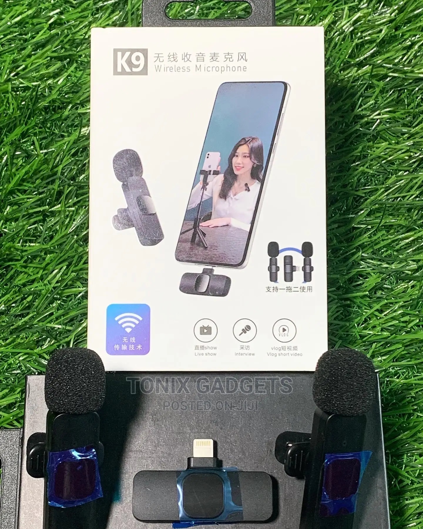 Wireless Collar Mic for Type-C, iPhone