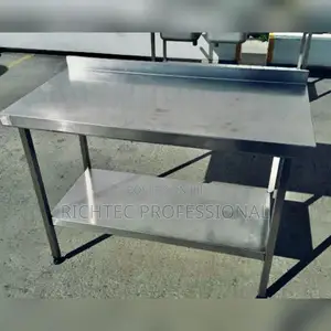 4ft Work Table With Back