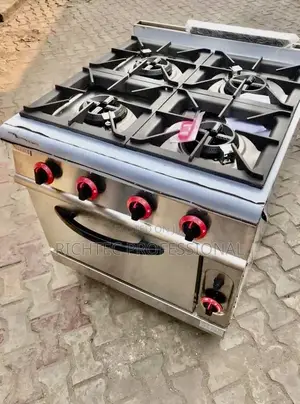 4 Burner Gas Cooker With Oven