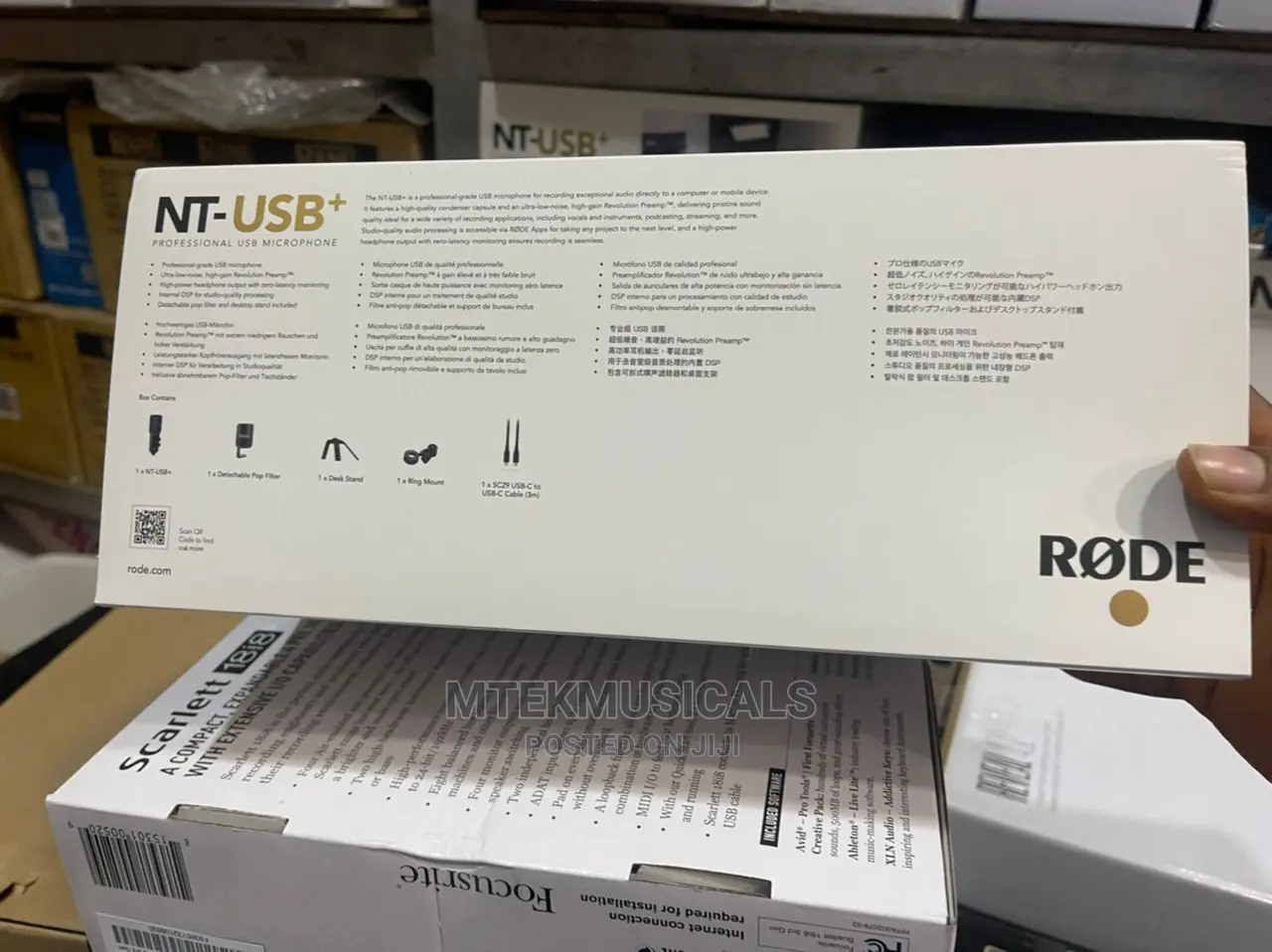 Røde Nt-Usb+ Professional Usb Microphone
