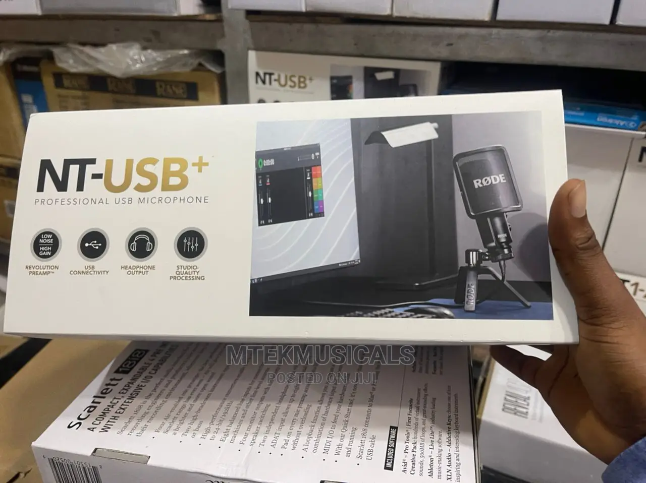 Røde Nt-Usb+ Professional Usb Microphone