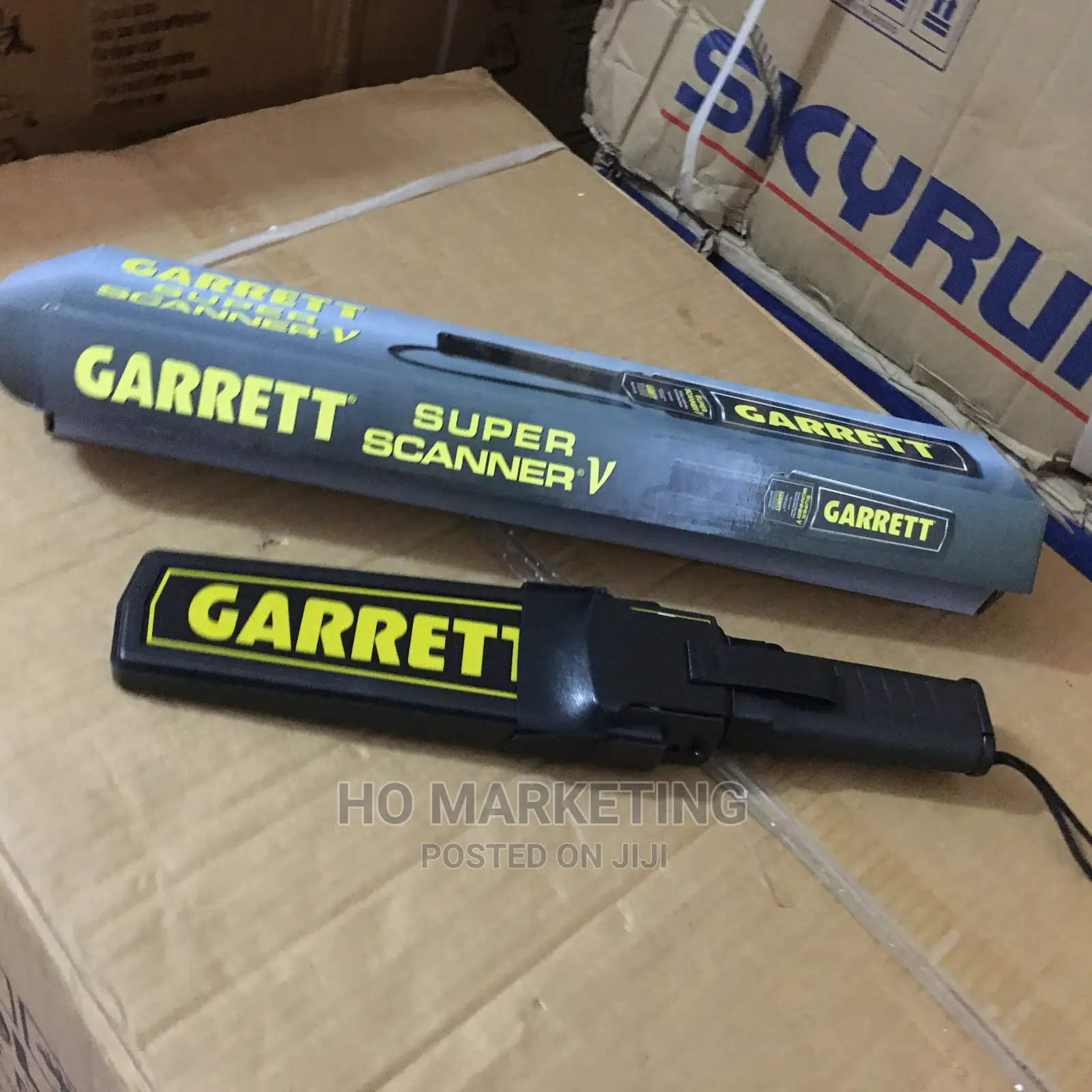 Hand Held Metal Detector Super Scanner Garrett