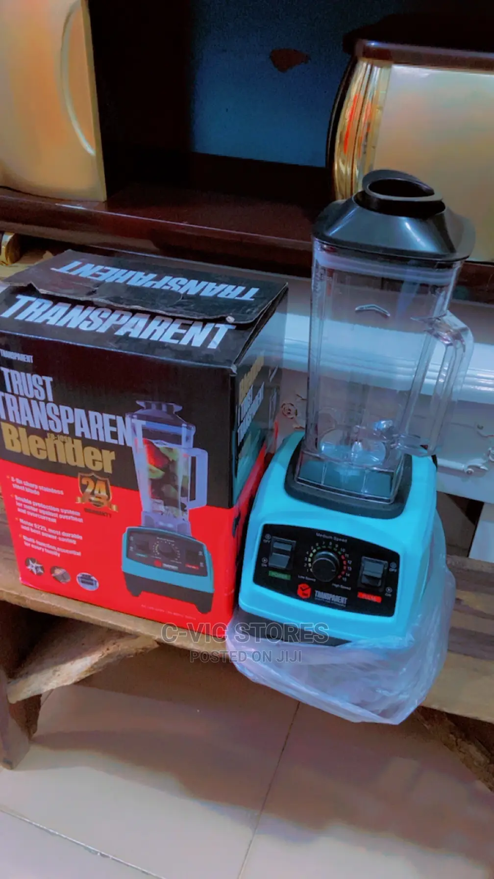 Transparent 800W Blender