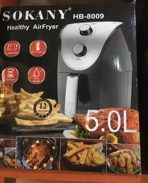5 Liters Sokany Healthy Airfryer