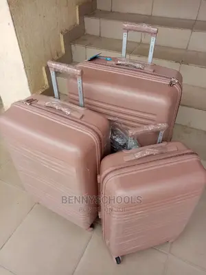 Set Of 3 Unbreakable Elastic Rubber Plastic Luggage Boxes