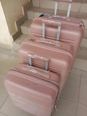 Set of 3 Unbreakable Elastic Rubber Plastic Luggage Boxes