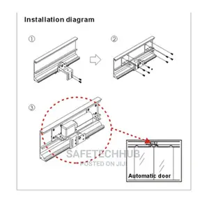 Socasl-100 Access Control Dead Bolt Lock For Automatic Doors