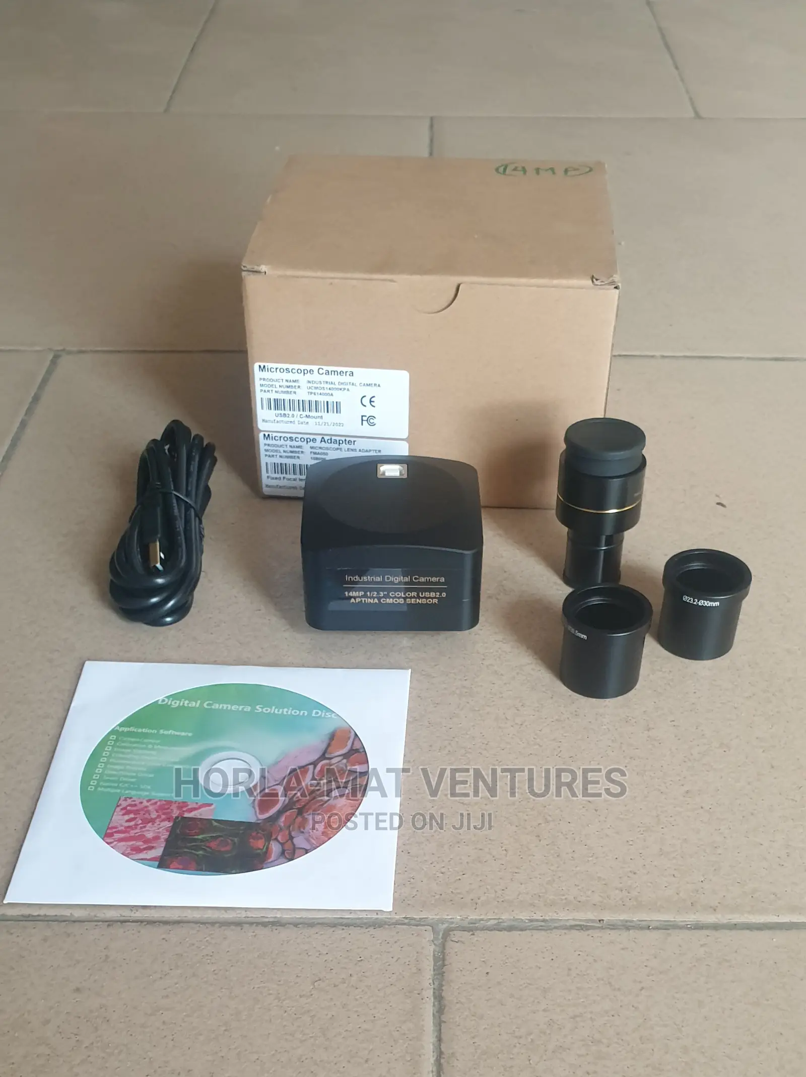 Microscope Camera (14mp) With Software Cable
