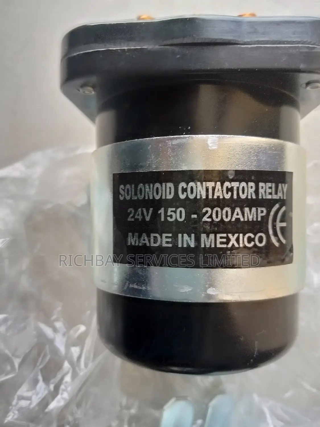 24V Solonoid Contactor Relay 150-200amp