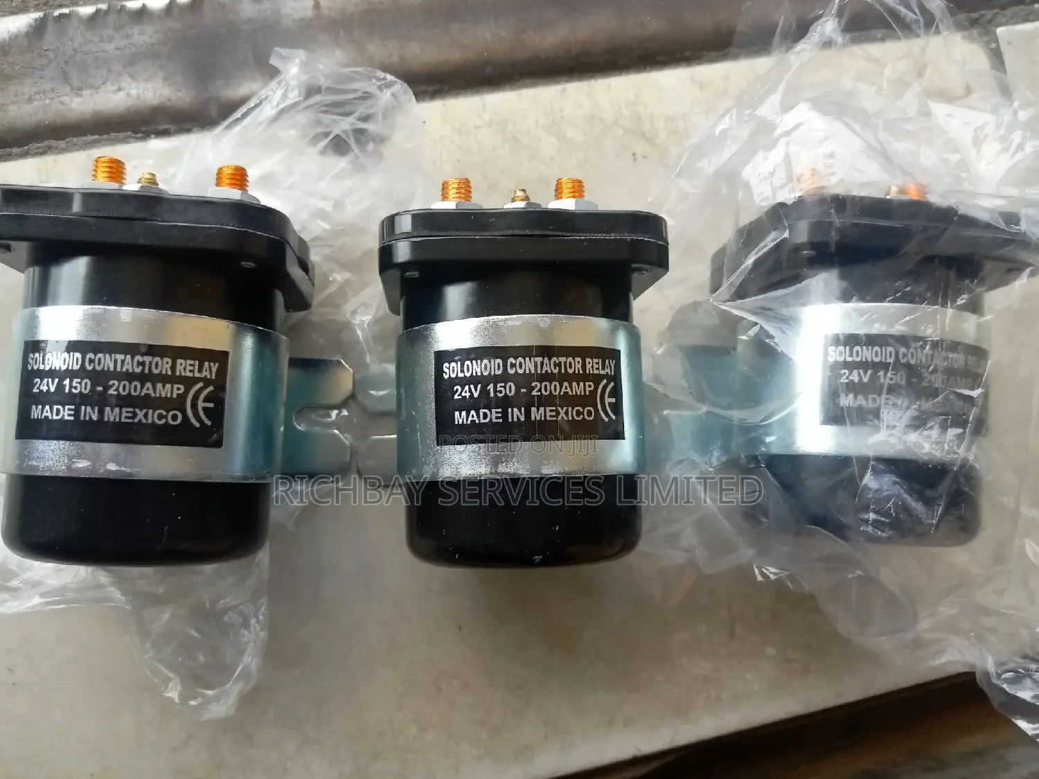 24V Solonoid Contactor Relay 150-200amp