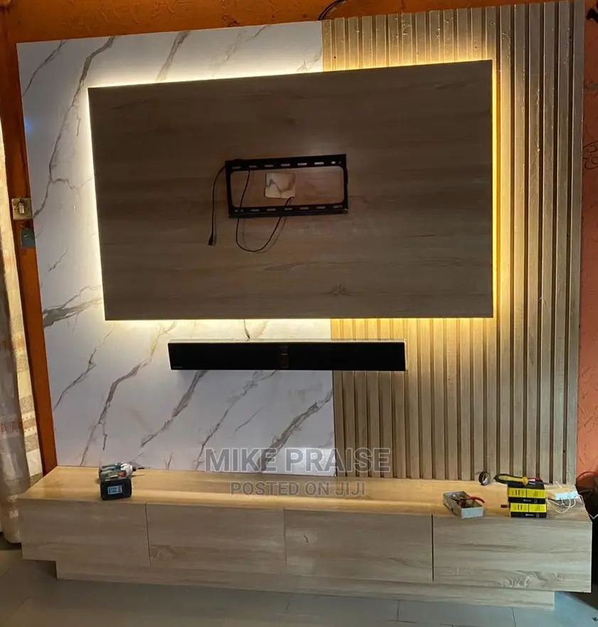A Quality 7ft by 7ft Tv Console