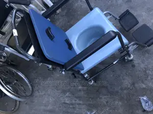 Pushing Commode Wheelchair