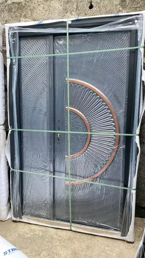 Entrance Security Copper Half Moon Door