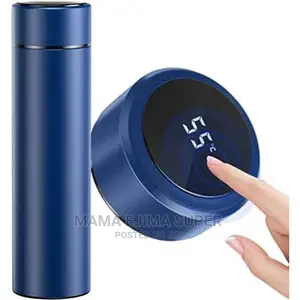 Temperature Display Flask-500ml - Blue