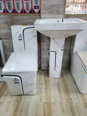 Black And White Wc Set
