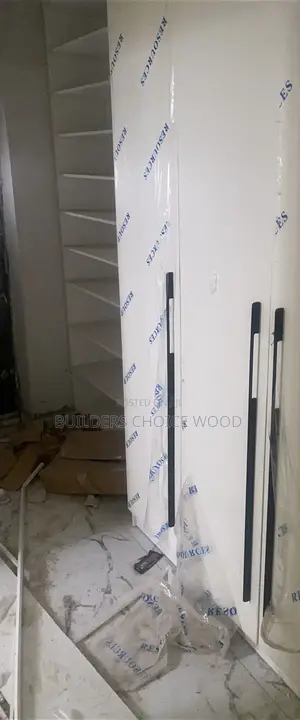 Wardrobe With Glossy Surface