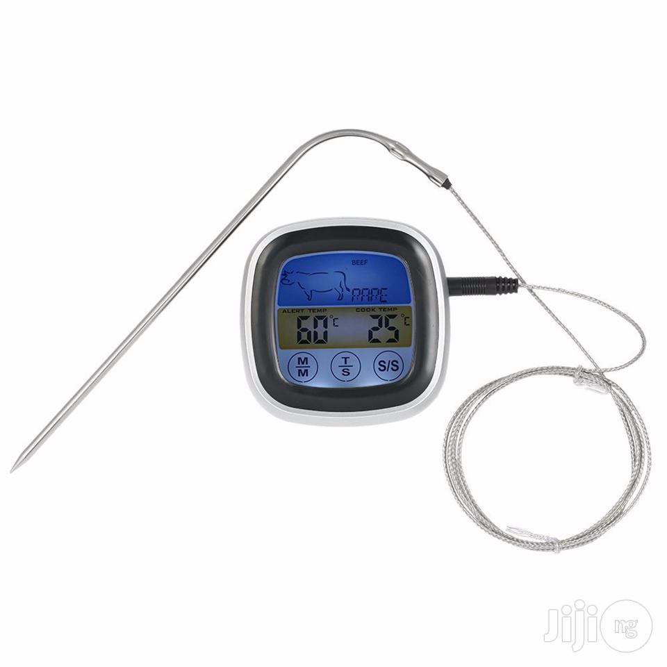 Colourful Touchscreen Kitchen Thermometer With Timer Alert