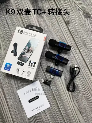 Double Microphone Bluetooth Speaker With Two Ports
