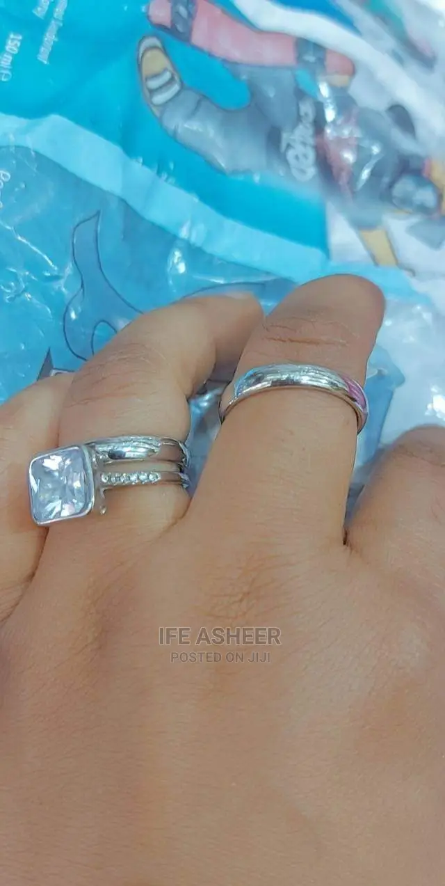 Complete Set of Couples Wedding Ring