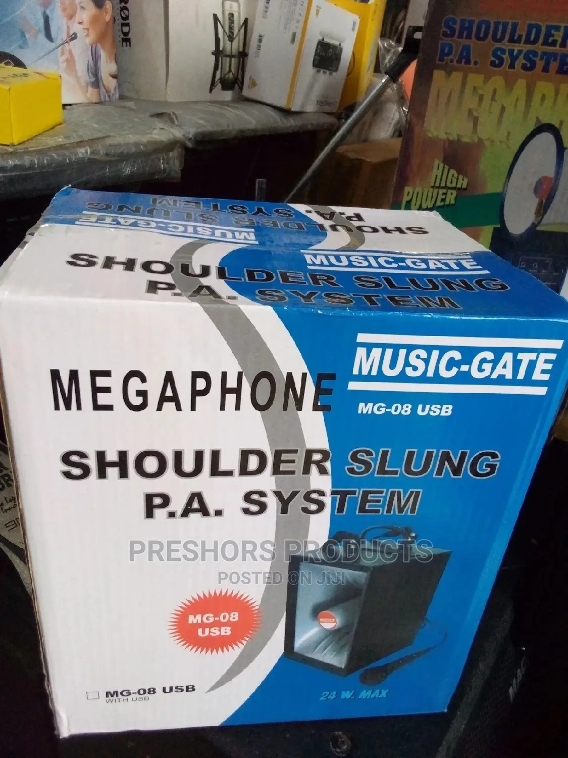 Quality Megaphone Shoulder Slung ,P a System