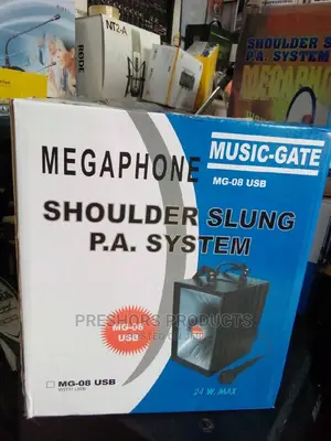 Quality Megaphone Shoulder Slung ,P a System