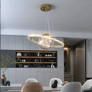 Luxury Molecule Large Chandelier Modern Minimalist Light.