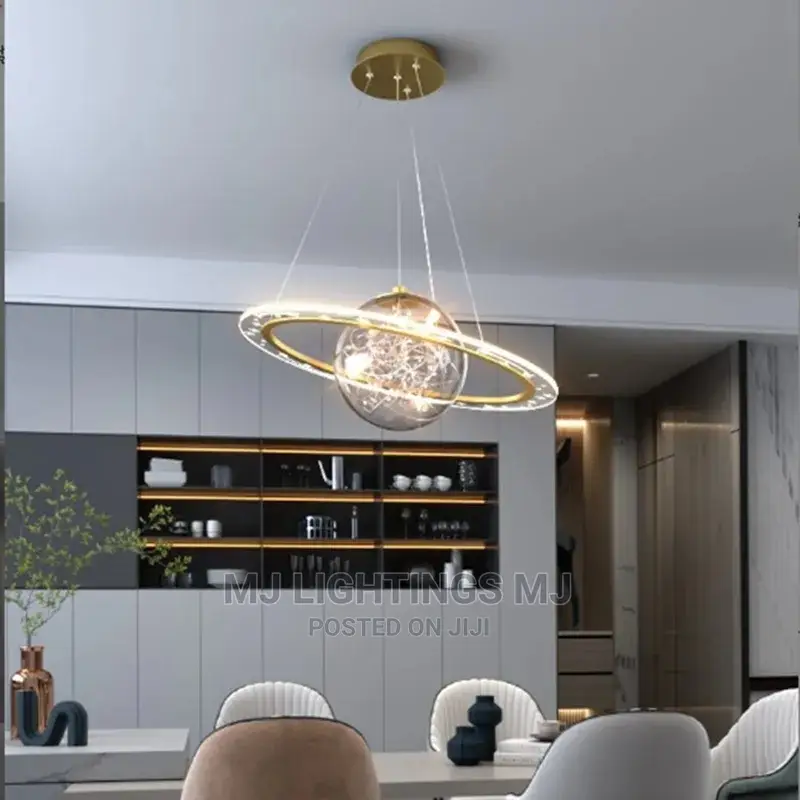 Luxury Molecule Large Chandelier Modern Minimalist Light.