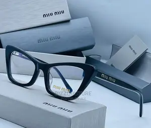 Original MIU MIU Eye Wear Glasses Available in Store