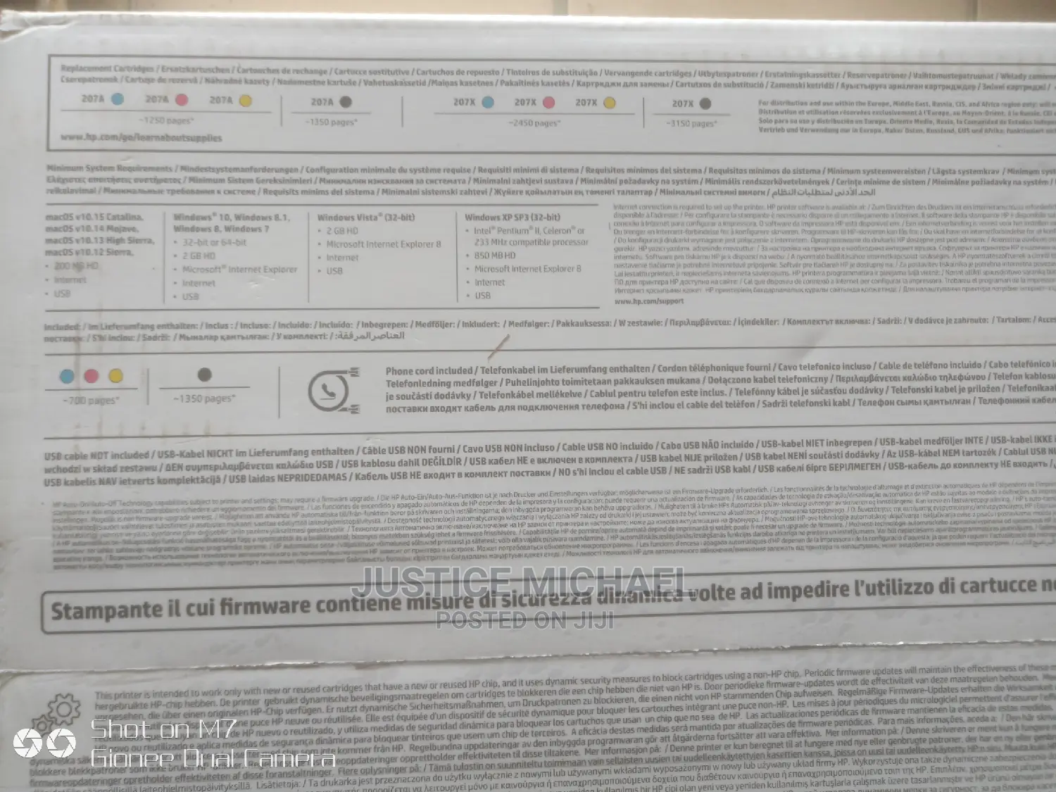 Color Laserjet Pro M283fdw